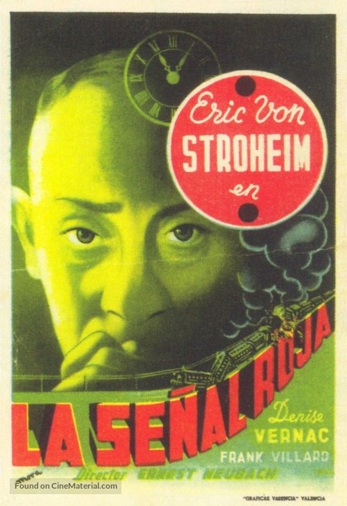 Le signal rouge - Spanish Movie Poster