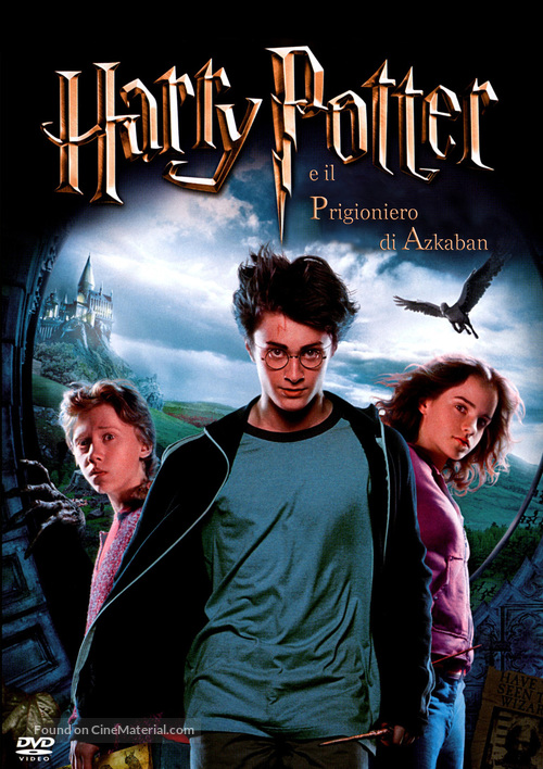 Harry Potter and the Prisoner of Azkaban - Italian DVD movie cover