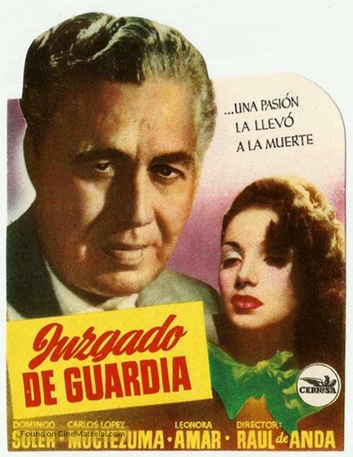 Comisario en turno - Spanish Movie Poster