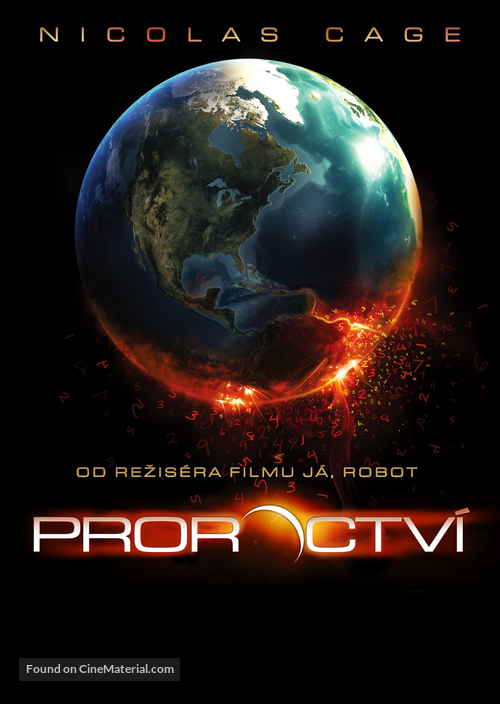 Knowing - Czech DVD movie cover