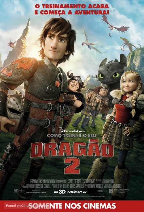 How to Train Your Dragon 2 - Brazilian Movie Poster