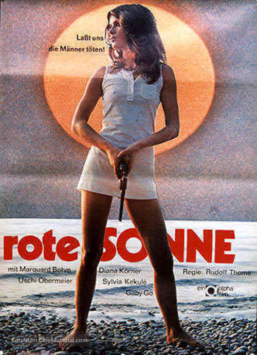 Rote Sonne - German Movie Poster