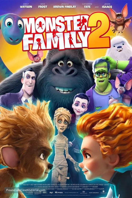 Monster Family 2 - German Movie Poster