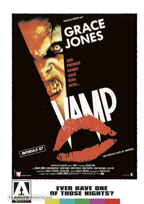 Vamp - British DVD movie cover