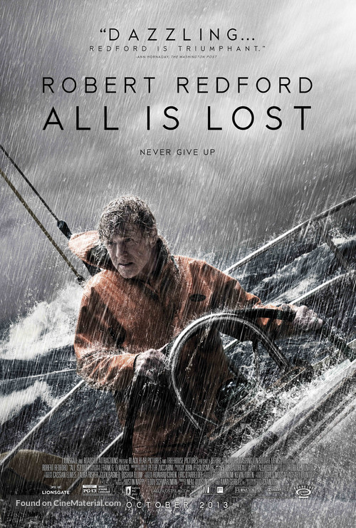 All Is Lost - Movie Poster