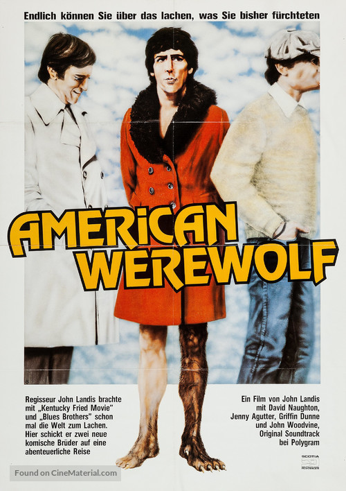 An American Werewolf in London - German Movie Poster