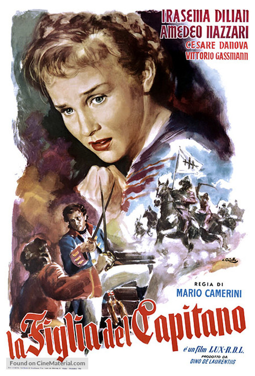 La figlia del capitano - Italian Movie Poster