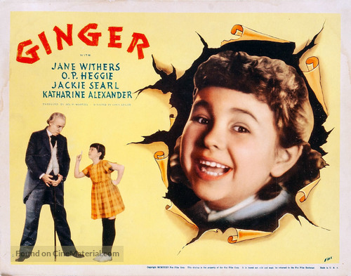Ginger - Movie Poster