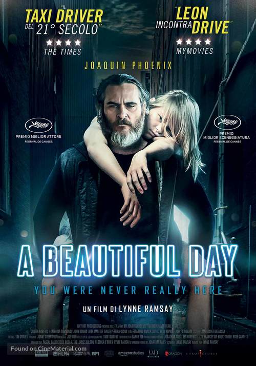 You Were Never Really Here - Italian Movie Poster