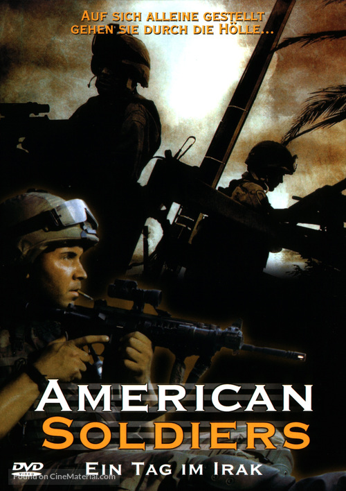 American Soldiers - German DVD movie cover