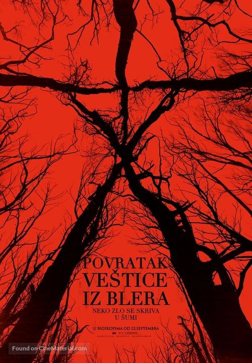 Blair Witch - Serbian Movie Poster