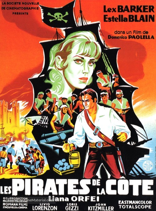 I pirati della costa - French Movie Poster
