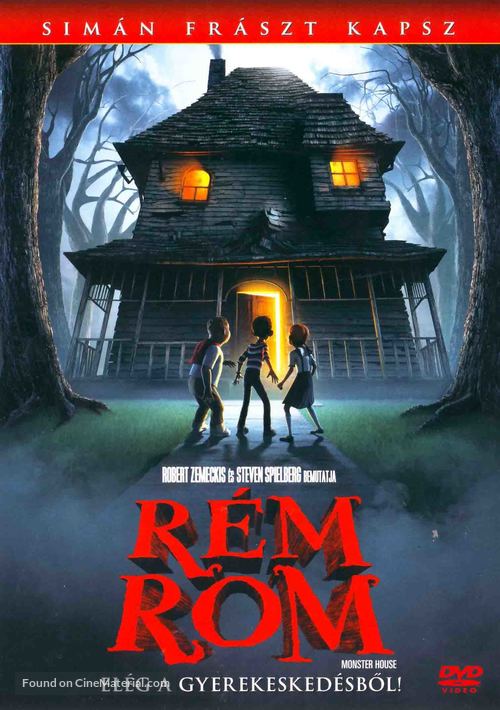Monster House - Hungarian DVD movie cover