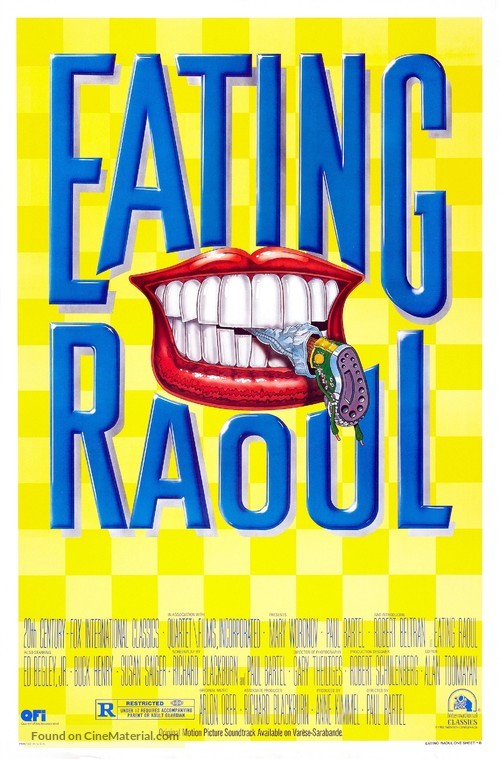 Eating Raoul - Theatrical movie poster