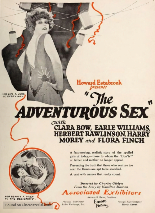 The Adventurous Sex - Movie Poster