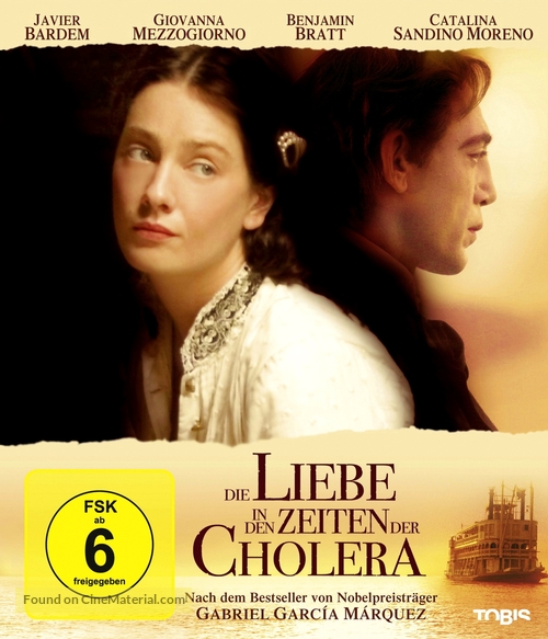 Love in the Time of Cholera - German Blu-Ray movie cover