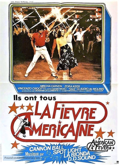 American Fever - French Movie Poster