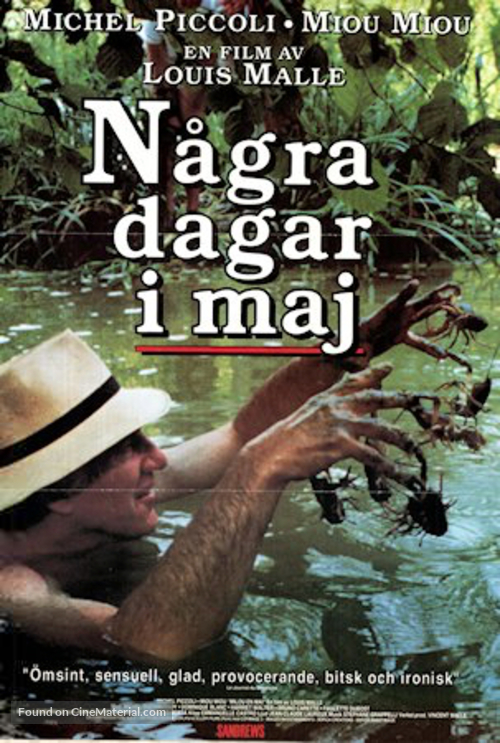 Milou en mai - Swedish Movie Poster