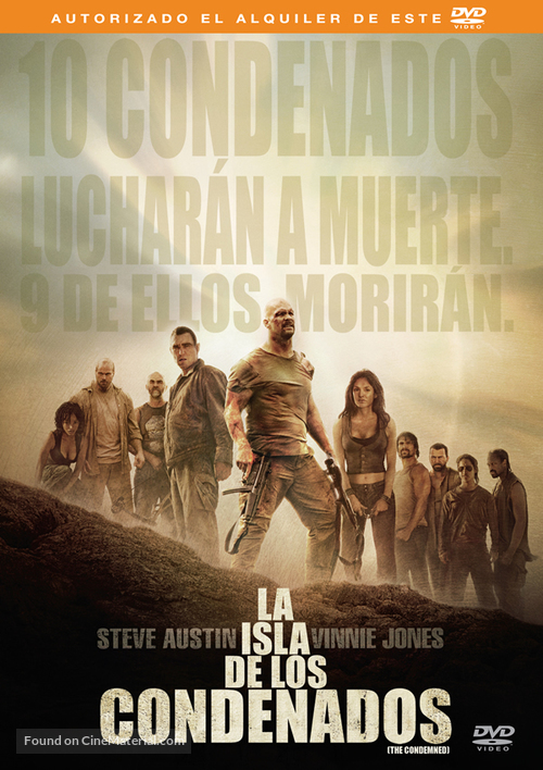 The Condemned - Argentinian Movie Cover