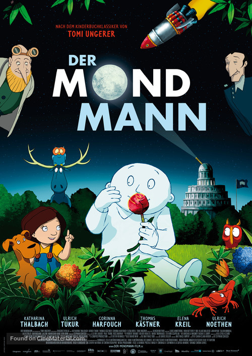 Der Mondmann - German Movie Poster