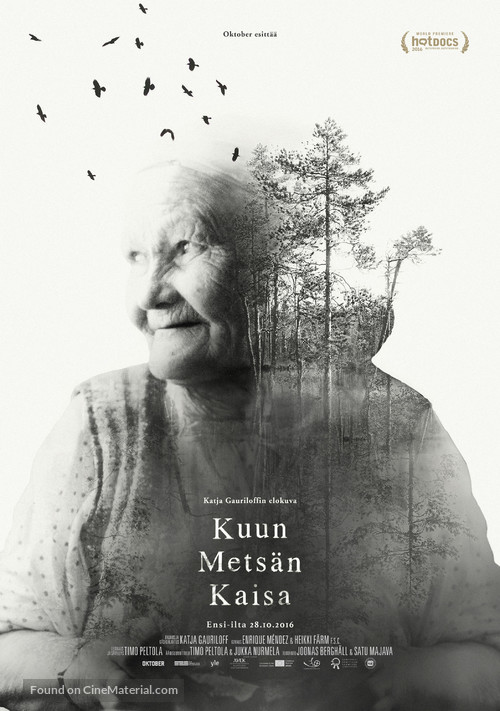 Kuun mets&auml;n Kaisa - Finnish Movie Poster