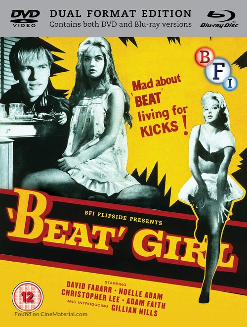 Beat Girl - British DVD movie cover