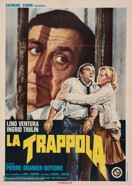 La cage - Italian Movie Poster