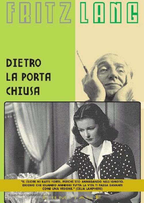 Secret Beyond the Door... - Italian DVD movie cover