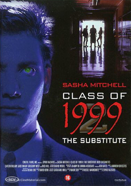 Class of 1999 II: The Substitute - British Movie Cover