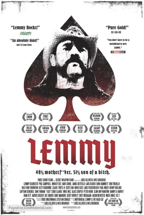 Lemmy - Movie Poster
