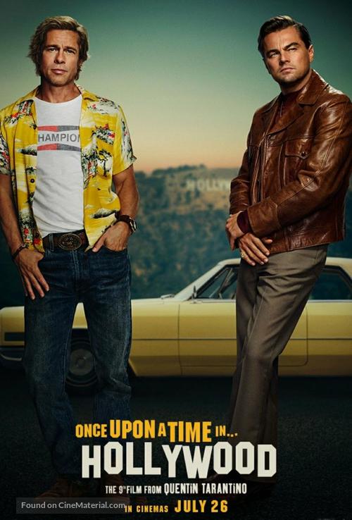 Once Upon a Time in Hollywood - Indian Movie Poster