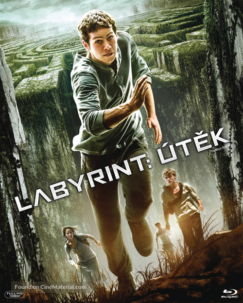 The Maze Runner - Czech Blu-Ray movie cover