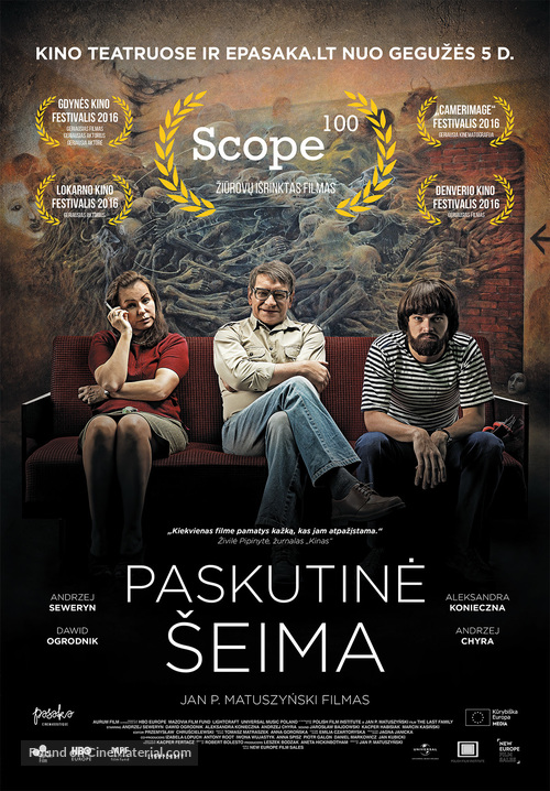 Ostatnia rodzina - Lithuanian Movie Poster
