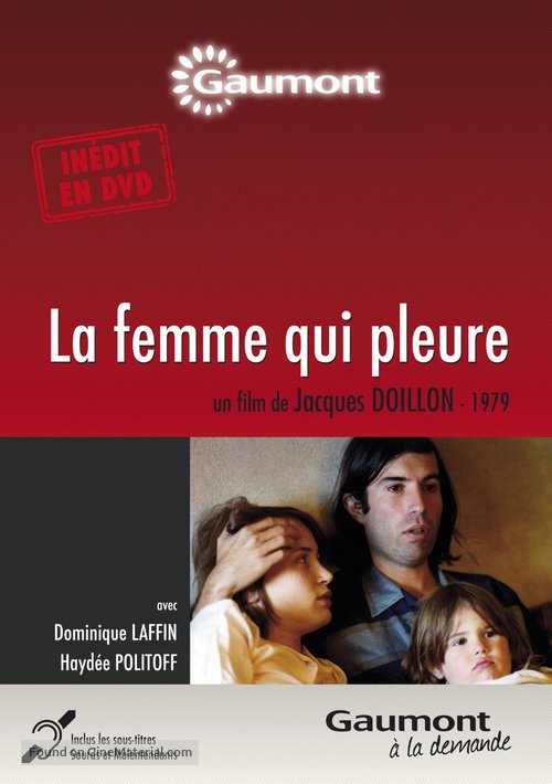 La femme qui pleure - French DVD movie cover