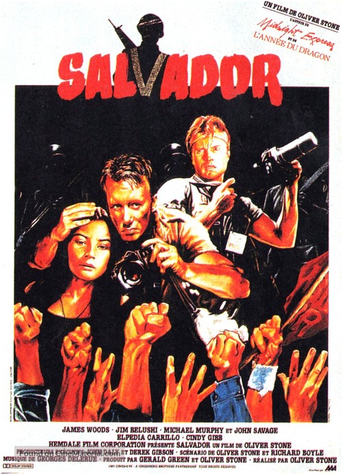 Salvador - French Movie Poster