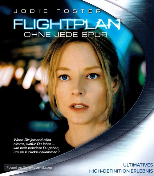 Flightplan - German Blu-Ray movie cover