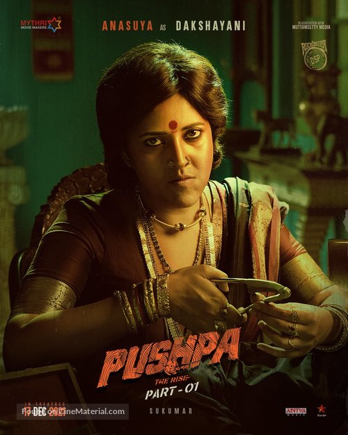 Pushpa - Indian Movie Poster