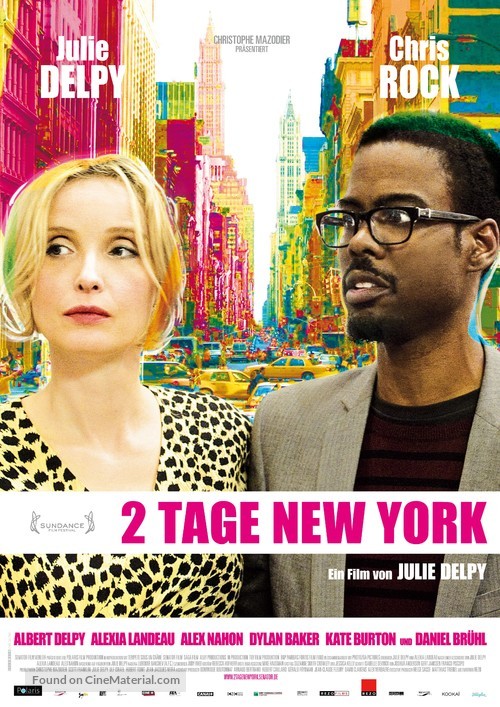 2 Days in New York - German Movie Poster