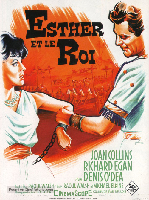 Esther and the King - French Movie Poster