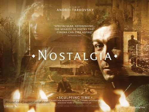 Nostalghia - British Re-release movie poster
