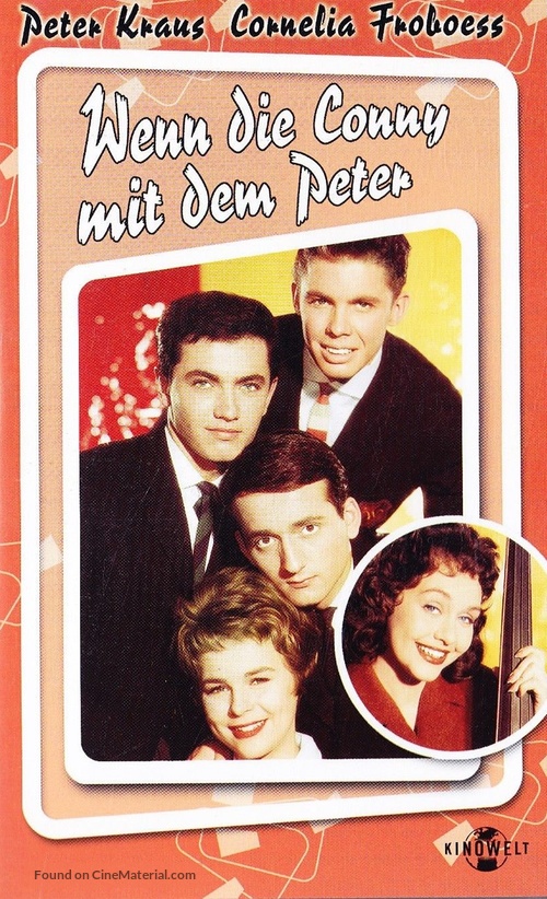 Conny en peter teenager melodie - German VHS movie cover