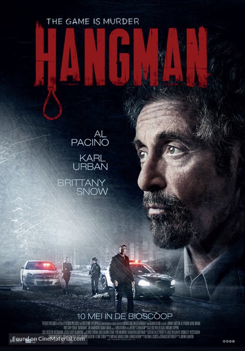 Hangman - Dutch Movie Poster