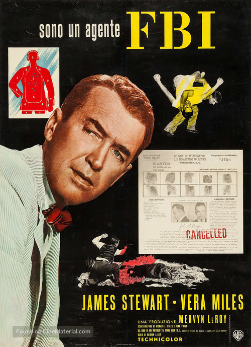 The FBI Story - Italian Movie Poster