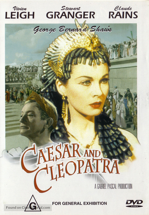Caesar and Cleopatra - Australian Movie Cover