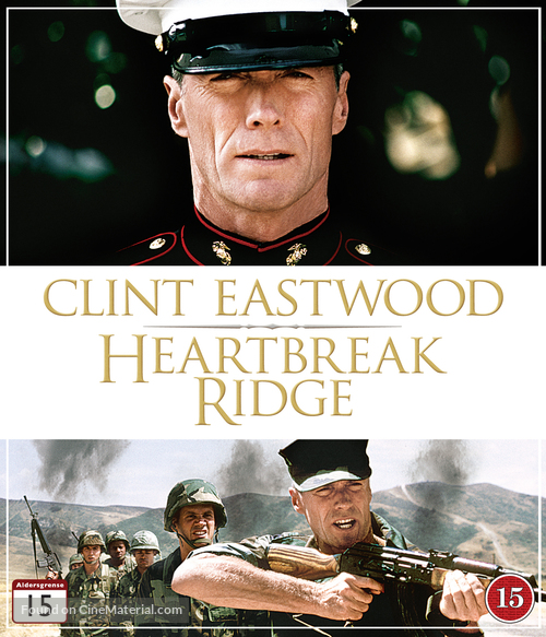 Heartbreak Ridge - Danish Blu-Ray movie cover