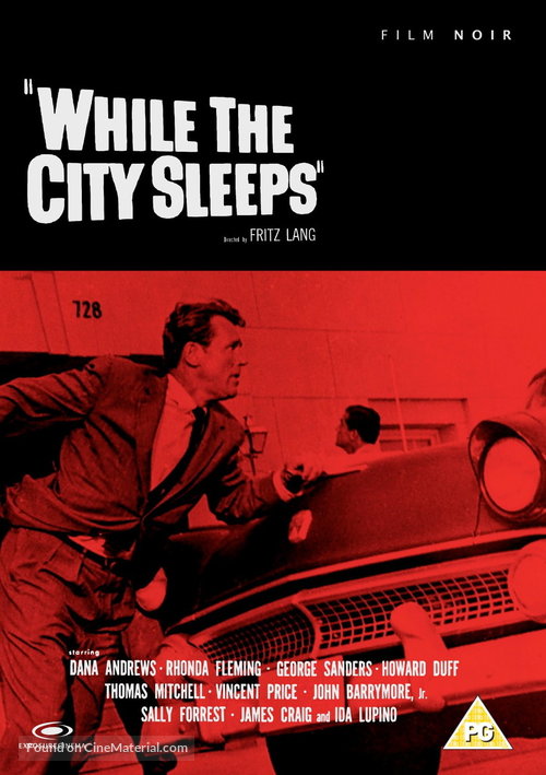 While the City Sleeps - British DVD movie cover
