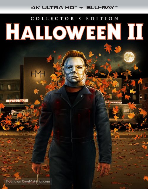 Halloween II - Blu-Ray movie cover
