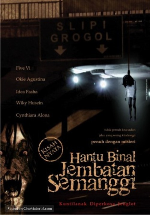 Hantu Binal Jembatan Semanggi 2009 Indonesian Movie Poster 