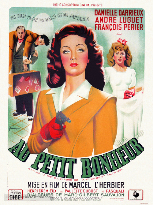 Au petit bonheur - French Movie Poster