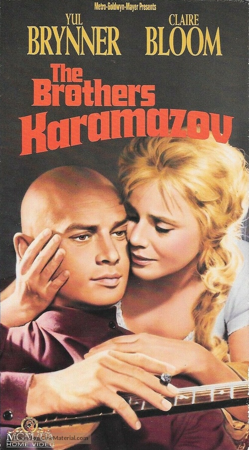 The Brothers Karamazov - VHS movie cover